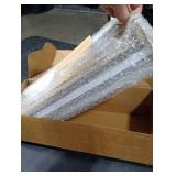 Forbena Floating Bathroom Shelves Wall Mounted, Aesthetic White and Gold Shelves for Bathroom Accessories, Modern Bathroom Organizer with Tower Bar for Wall Decor Storage Small Spaces, Set of 2