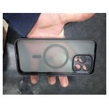 TOCOL for iPhone 16 Pro Max Case, Compatible with Magsafe, Full Camera Protection, Drop Protection, Magnetic Translucent Matte Back Bumper Phone Case for 16 Pro Max 6.9-Inch (Black)