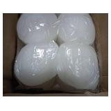 Stonebriar Unscented White Tall Pillar Candles, 35 Hour Burning Candle Pillars, Perfect for Decor, Weddings, Emergencies 3 X 4, 6 count