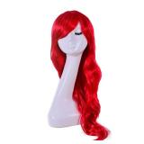 Joy Join Little Girls Princess Mermaid Costume Red Wigs for Little Girls Birthday,Halloween,Christmas Party