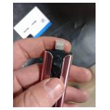 MFi Certified 256GB Flash Drive for iPhone USB Memory Stick Thumb Drives, High Speed USB Stick iPhone Flash Drive for Photos Videos,Photo Stick External Storage for iPhone/iPad/Android/Laptop (Pink)