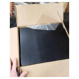 Black 24-Pack Desk Dividers for Students, Waterproof Durable Plastic Study Carrel Dividers, Easy to Clean, Privacy Classroom Shield Folder Boards for Student Desk