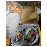 Lupantte Baby Gym Play Mat with 9 Toys for Sensory and Motor Skill Development Language Discovery, Thicker Non-Slip Activity Ball Pit, Green Tree Newborns, Babies to Toddlers as Gift