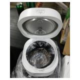 GreenLife Digital Rice Cooker, 2-Cups Uncooked/4-Cups Cooked, Removable Nonstick Ceramic PFAS-Free Pot, One-Touch Presets, Oats, Quinoa, Brown Rice, Auto Keep Warm, Fuzzy Logic Tech, 1.5QT, White