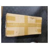 YGYQZ Wood Office Desk Shelf Organizer - Desktop Supplies Cute Dresser Top Organization Storage Rack and Cubicle Decor Aesthetic Bookshelf for Women Man and Kids (Black-Two Tier)