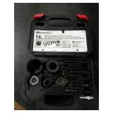 Powerbuilt Power Steering and Alternator Pulley Remove and Install Tool Set, Replace Vehicle Steering Pump, Car Repair Tools, Storage Case - 648605