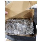 Chibery 1/8, 1/4, 3/8, 5/16 Overlay Soft Close Concealed Hinge for Face Frame Door Frameless Door, 3D Clip-on Plate, Self Closing Hidden Satin Nickel, 105° Angle, H=3, Half Overlay, 50 Pack