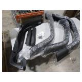 Replacement Fender Flare Kit - fits Jeep Wrangler (1997-2006) (with side extensions (Paintable Parts))