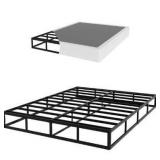 Queen Box Spring, High Profile Queen Size Box Spring Only, Sturdy Metal Frame Mattress Foundtion, Easy Assembly, Noise-Free