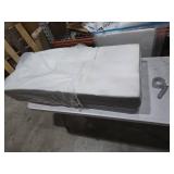 Triple Fold Sponge Mattress, Portable Floor Bed, Collapsible and Washable Cover, Ideal for Travel, Camping & Yoga