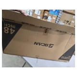 BCAN 500 LBS Soft Land Mini Trampoline, 40\" Fitness Trampoline, Bungees(2 Sets), T Shape Adjustable Foam Handle