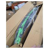 BCAN 500 LBS Soft Land Mini Trampoline, 40\" Fitness Trampoline, Bungees(2 Sets), T Shape Adjustable Foam Handle