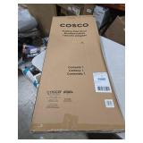 COSCO 2-Step Kitchen Stepper Adult Folding Step Stool  Kids Folding Kitchen  Helper  (Steel/Resin)