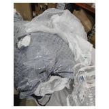 CozyLux Queen Comforter Set White Seersucker 7 Pieces Bed in a Bag Queen Comforter Set with Sheets, Luxury Soft Bedding Set with Down Alternative Comforter, Sheets, Pillowcases & Shams for All Seasons