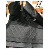 Dog Car Seat Cover for Back Seat with Hard Bottom,Waterproof Back Seat Extender for Dogs,Dog Hammock Dogs Bed for Cars, SUVs,Pet Seat Cover for Back Seat Holds 400lbs with Mesh Window & Pocket