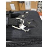 Travel Select Amsterdam 25-Inch Softside Expandable Rolling Upright Luggage, Lightweight 2-Wheel Suitcase with Push-Button Handle, Burgundy