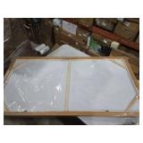 Large Black and Red Brown Abstract Canvas Wall Art Modern Abstract Picture Prints With Wood Framed for Living Room Bedroom Home Office Size 30x60