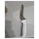 Mercer Culinary Ultimate White Offset Bread Sandwich Knife, 6 Inch