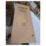 COSCO 2-Step Kitchen Stepper Adult Folding Step Stool  Kids Folding Kitchen  Helper  (Steel/Resin)