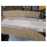 IKALIFE Large Wooden Baby Playpen - Size Adjustable Fence for Babies and Toddlers, Baby Play Yard with Locking Gate, Indoor Play Pen for Kids Activity Center 63.5x63.5