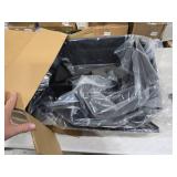 Underseat Storage Box Compatible with 2020-2024 2500HD/3500HD Crew Cab, 2019-2024 Chevrolet/GMC Silverado/Sierra 1500, Black Rear Under Seat Extra Cargo Store