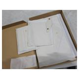 Laptop Sleeve 14 Inch Compatible with MacBook Pro 14, MacBook Air 13 2010-2017, MacBook Pro 13 2012-2015, Surface Laptop 13.5 with Small Pouch, Mouse Pad and Cord Organizer, Color White