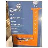 HobbyZone Sport Cub S 2 RC Airplane BNF Basic with Safe (Transmitter, Battery and Charger Not Included), HBZ44500, Blue & White