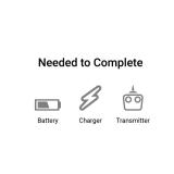 HobbyZone Sport Cub S 2 RC Airplane BNF Basic with Safe (Transmitter, Battery and Charger Not Included), HBZ44500, Blue & White