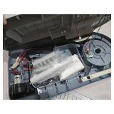 Kids Cleaning Kart, Electric Wiggle Car for Kids, 5-Speed Telescopic, with Bearing Steering Stem, Lighted Wheels and Storage Space,Portable Go Kart for Kids 3 and Up, Gray