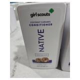 4 Pack Native Moisturizing Girl Scouts Coconut Caramel Conditioner 16.5 fl oz