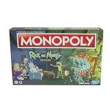 Monopoly: Rick and Morty Edition Board Game, Cartoon Network Game for Families and Teens 17+, Includes Collectible Monopoly Tokens  (B09NRSFP4J)
