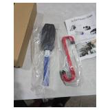 Upgraded Brake Caliper Compression Tool 4 in 1 Universal Caliper Piston Compressor Tool with 4 Brake Caliper Hangers Brake Pad Spreader Tool with 360°Swing Ratchets for Car Brake Repair Blue