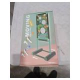 Gun Toy Gift for Boys Age of 4 5 6 7 8 9 10 10+ Years Old Kids Girls for Birthday with Moving Shooting Target 2 Blaster Gun and 18 Foam Balls Compatible with Nerf Gun