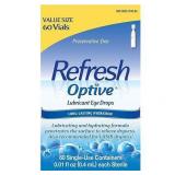 Refresh Optive Lubricant Eye Drops - 60ct
