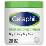 Cetaphil Moisturizing Cream for Dry to Very Dry Skin  Unscented  20 fl oz
