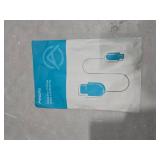 AINOPE USB C to USB C Cable 60W 2Pack 6.6ft Nylon for iPhone 17 Pro Max Charging Cable Type C Charger Fast Charging Cord Right Angle USBC to USBC for iPhone 17 16 Pro Max Accessories Samsung S25 iPad