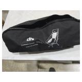 iClimb Ultralight Compact Camping Folding Beach Chair with Anti-Sinking Large Feet (Black - Triangular Frame High Back)