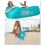 WEKAPO Inflatable Sun Lounger, Air Sofa, Hammock, Portable, Waterproof and Leak-Proof, Ideal for Backyard, Beach, Travel, Camping, Picnics and Music Festivals