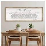 The Blessing Wall Art May The Lord Bless You And Keep You Scripture Sign Wood