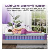 Queen Mattress 12 Hybrid | Firm Cooling Foam & Springs