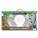 Minecraft Paint and Style Jumbo Set