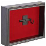 2 Pistol Handgun Revolver Display Case Cabinet Shadow Box