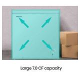$299 Hisense 7 cu ft Garage Ready Chest Freezer- White