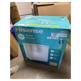 $299 Hisense 7 cu ft Garage Ready Chest Freezer- White