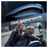 $83 Electric Head Shaver: 7D, IPX6, LED Display for Bald Men (Blue)