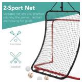 $140 Best Choice Products 5-in-1 Outdoor Sports Center, Multicolor