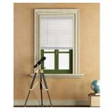 Mainstays Cordless 1" Vinyl Blinds, White, 27" x 64".