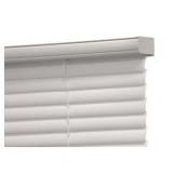 Mainstays Cordless 1" Vinyl Blinds, White, 27" x 64".