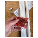 Mainstays Cordless 1" Vinyl Blinds, White, 27" x 64".