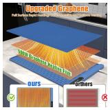 Food Warming Mat, Adjustable 6 Level Temperature, 1-6 Hours Timer